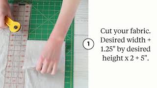 How to Sew a Drawstring Bag with French Seams