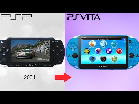 Evolution Of PSP - PS Vita Consoles