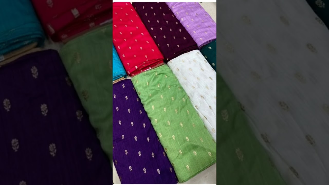 Soft Raw silk fabrics