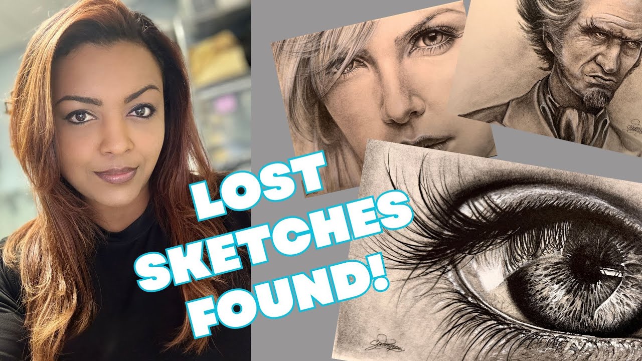 I Opened My 10 Yr Old Sketchbook and Found 3 Hidden Masterpieces