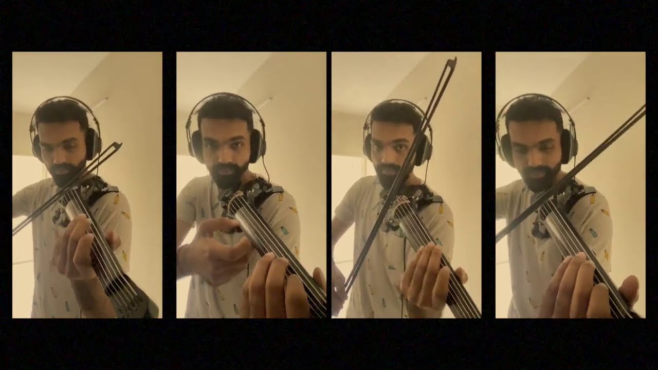 Boopalam Isaikkum | Isaignani Ilayaraja | Short Quartet Cover | Manoj Kumar - Violinist