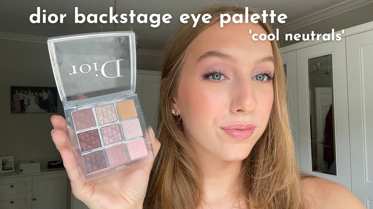 Dior Backstage Eyeshadow Palette 'Cool Neutrals' 💜 | Review + Demo! -  YouTube