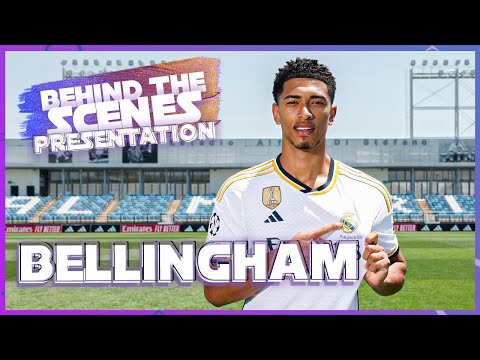 Behind the scenes at Jude Bellingham&#39;s presentation | Real Madrid