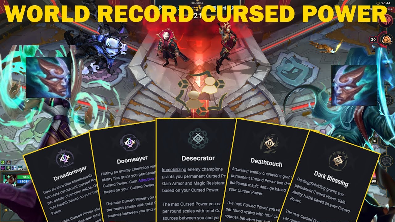 2700+ Cursed Power МИРОВОЙ РЕКОРД Арена LoL с двойными масками-близнецами