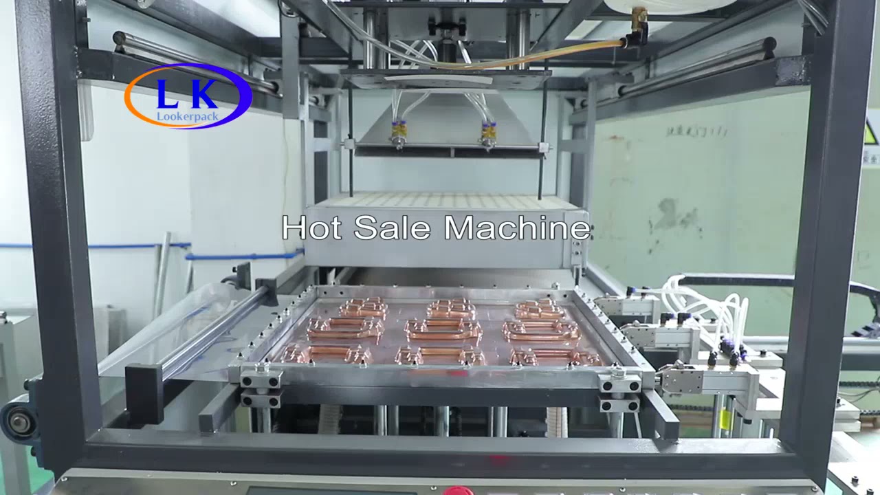 Automatic blister vacuum thermoforming machine YouTube
