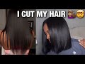 I GOT MY HAIR CUT!| BRA STRAP LENGTH TO SHOULDER LENGTH | NATURAL HEALTHY HAIR JOURNEY |EBONE NICOLE