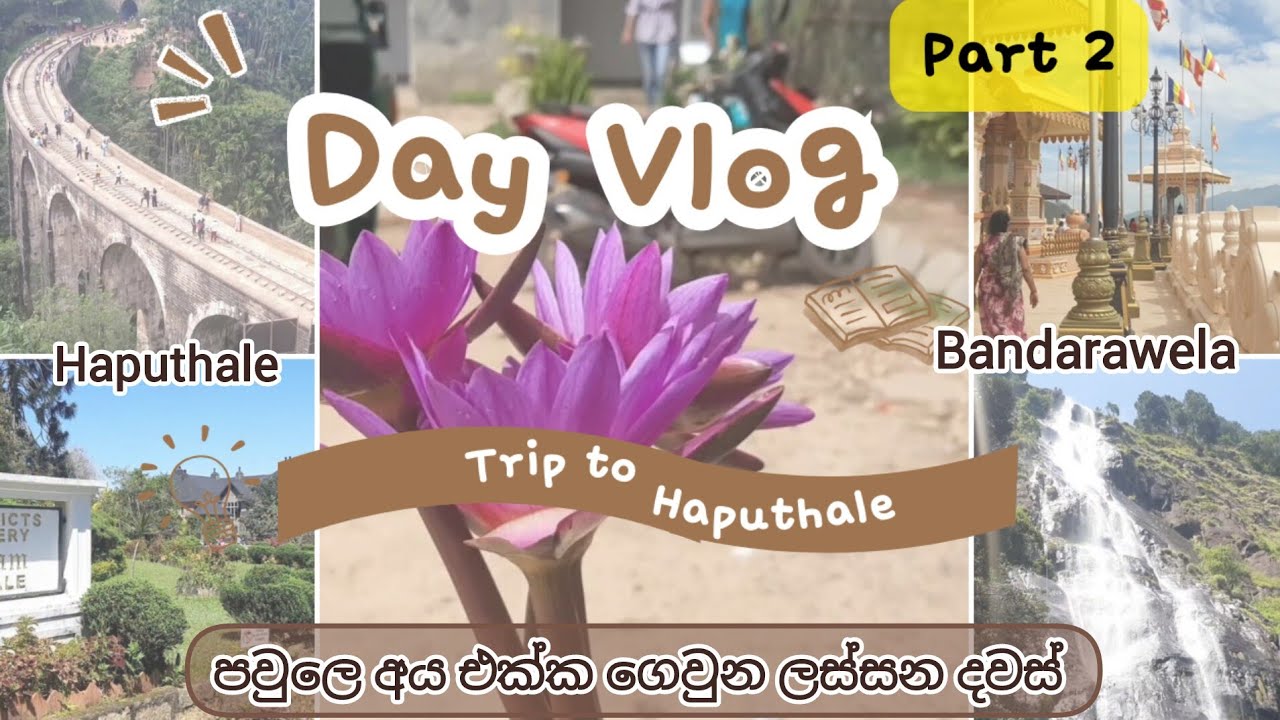 Day vlog🌸|පවුලේ අය එක්ක ගෙවුන තවත් ලස්සන දවසක්❤|Bandarawela & Haputhale - part 2💖|ලංකාවේ උසම දියඇල්ල