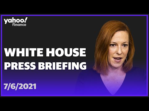 White House Press Secretary Jen Psaki holds press briefing