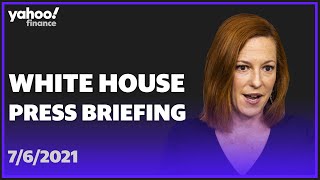 White House Press Secretary Jen Psaki holds press briefing