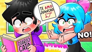 ESPIO EL DIARIO SECRETO DE SRTACATANA Y DESCUBRO QUE LE GUSTO 😳😍 ¿ES MI NOVIA? 😳 SRJUANCHO