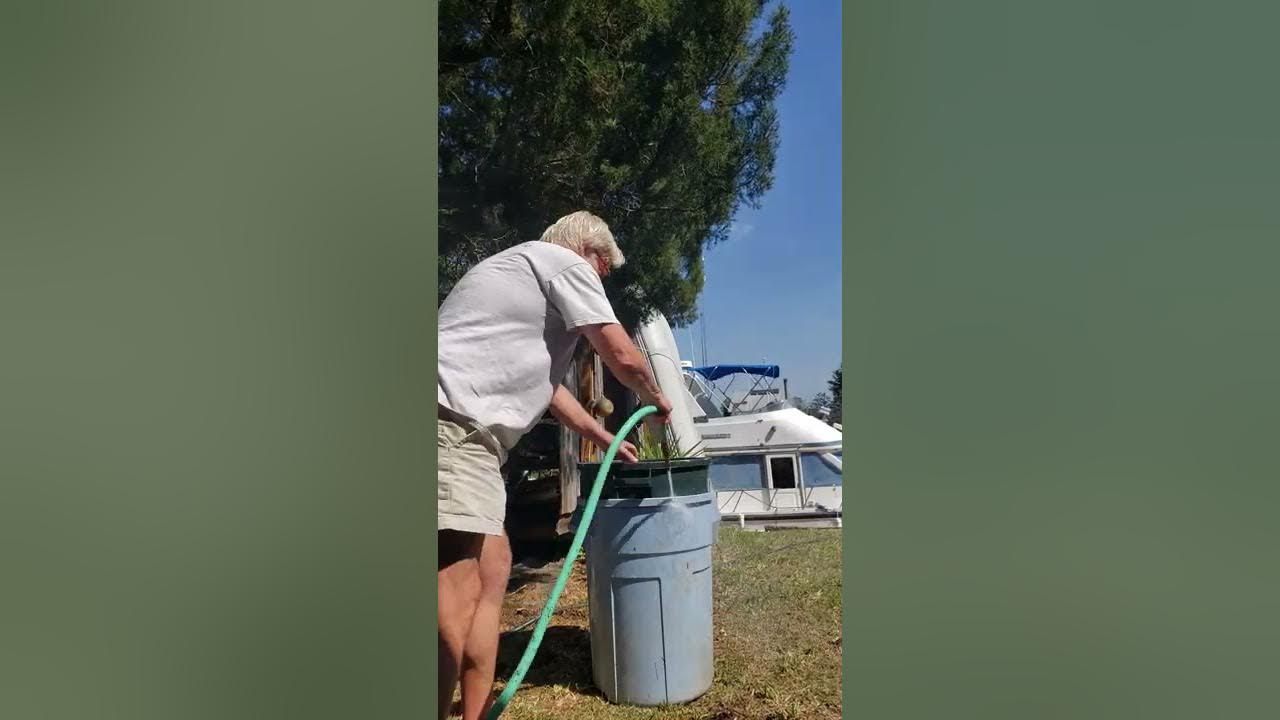 Getting garbage cans unstuck YouTube