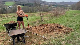 Early heat wave! Calving, 70th bday, mulching & vacation plans