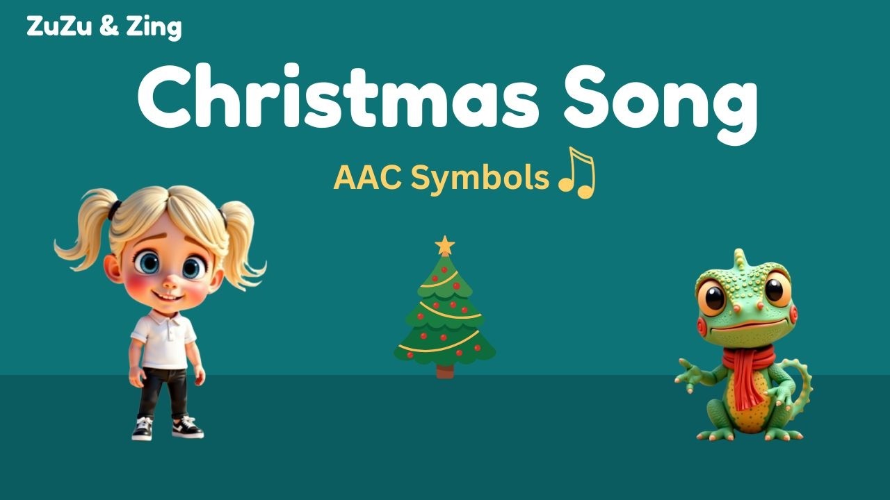 Christmas Song 🎄 | Makaton & AAC | Simple Holiday Song for SEN - YouTube