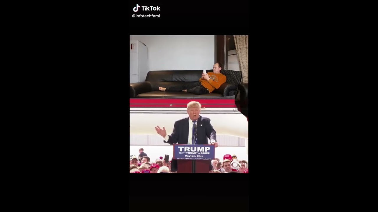 Trump Swarmed By Security On Stage