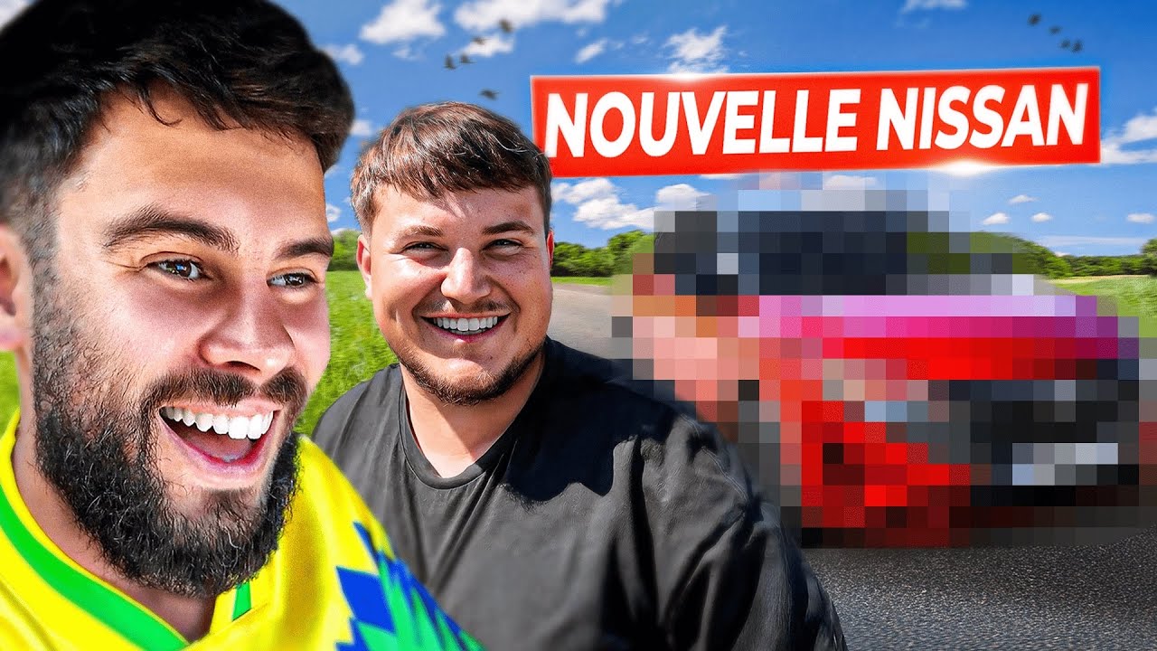 NISSAN ME PRÊTE ENCORE UNE TOUTE NOUVELLE VOITURE ! (magnifique)