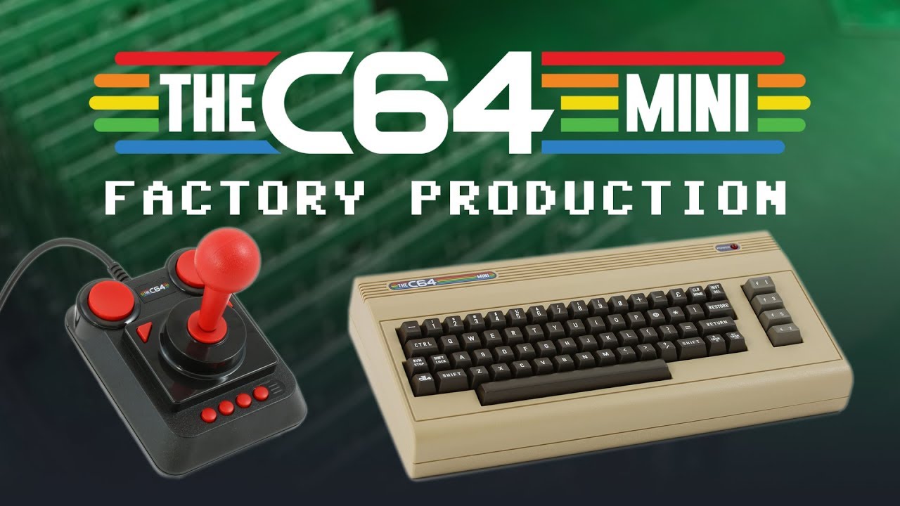 Console THEC64 Mini + 2 Joysticks - Neuf Sous Blister - Rétrogaming