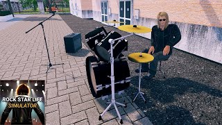 GİTAR ÇALIP KIZ TAVLADIM!! - (ROCK STAR LIFE SIMULATOR) screenshot 2