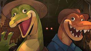 Terrible Lizards O NOVO Mascot Horror de DINOSSAUROS AO VIVO