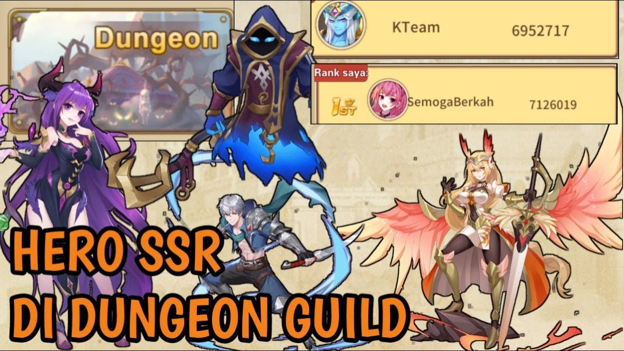TIPS PEMAKAIAN HERO DI DUNGEON GUILD - Idle Legends #45
