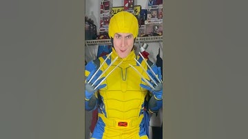 SPIRIT HALLOWEEN WOLVERINE COSTUME! 🔥🙌 #wolverine #deadpool #spirithalloween #halloweencostumes