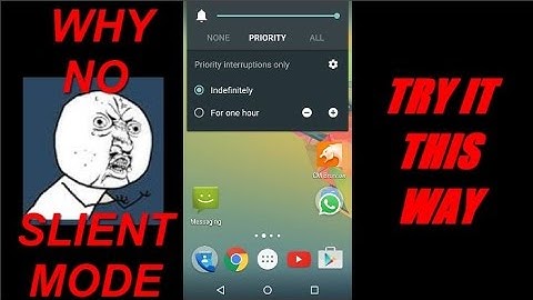How to get SILENT Mode on Android LOLLIPOP(No Download 2015)