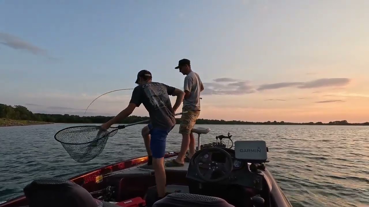 Wellington upground reservoir bass fishing July heat.