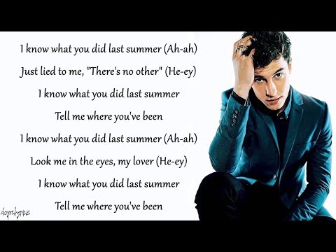 i know what you did last summer lyrics for Xemloibaihat.com