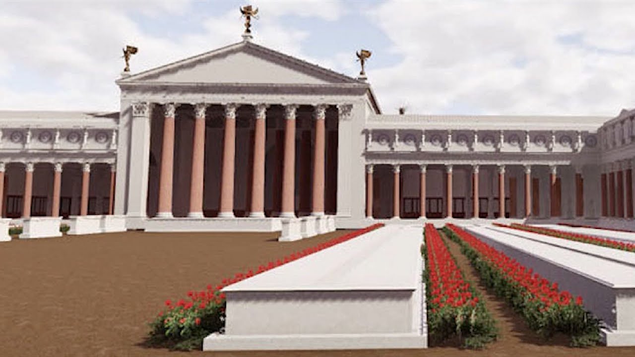 Templum Pacis o Foro de Vespasiano en Roma  (75 dC)