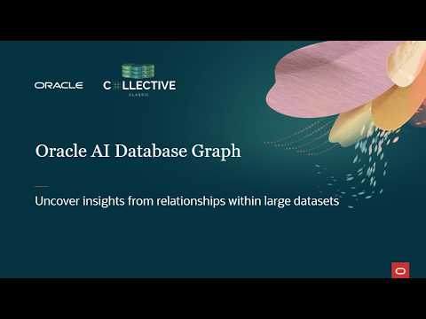 Beyond Tables: Mastering Graph in the Oracle AI Database - YouTube