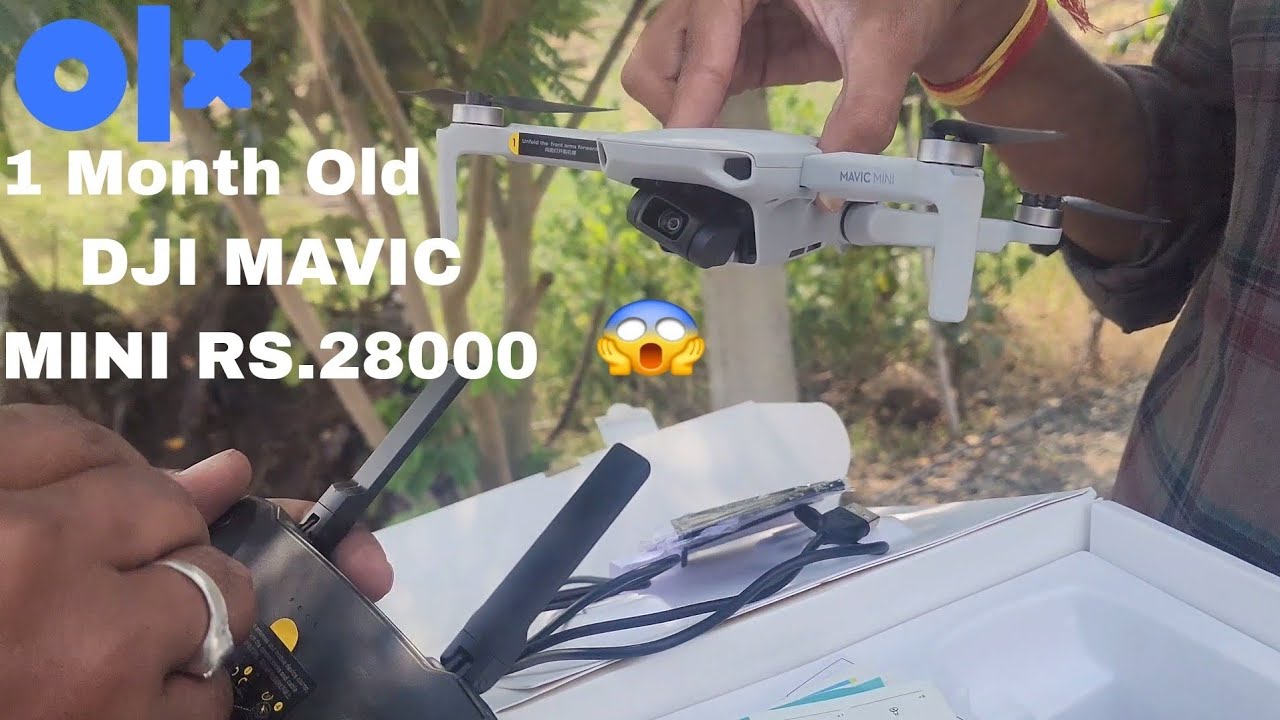 1 Month Old DJI MAVIC MINI OLX ONLY RS.28000