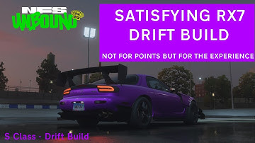 Satisfying DRIFT FD RX7 - Mazda RX7 Drift Build - Need For Speed Unbound Vol. 3