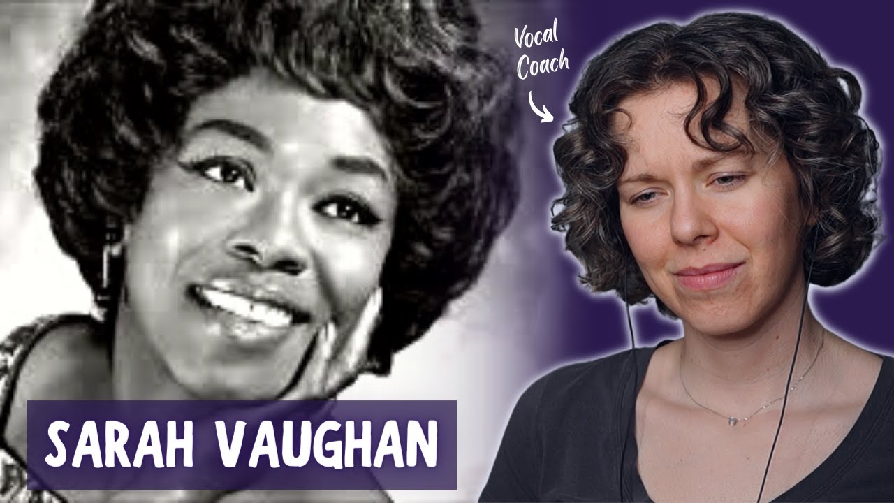 Vocal Analysis of Sarah Vaughan singing 