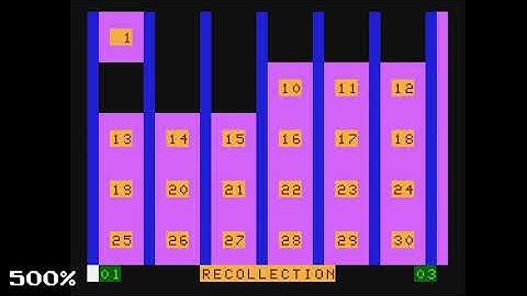 Recollection - (1983) - APF Imag Machine - gameplay