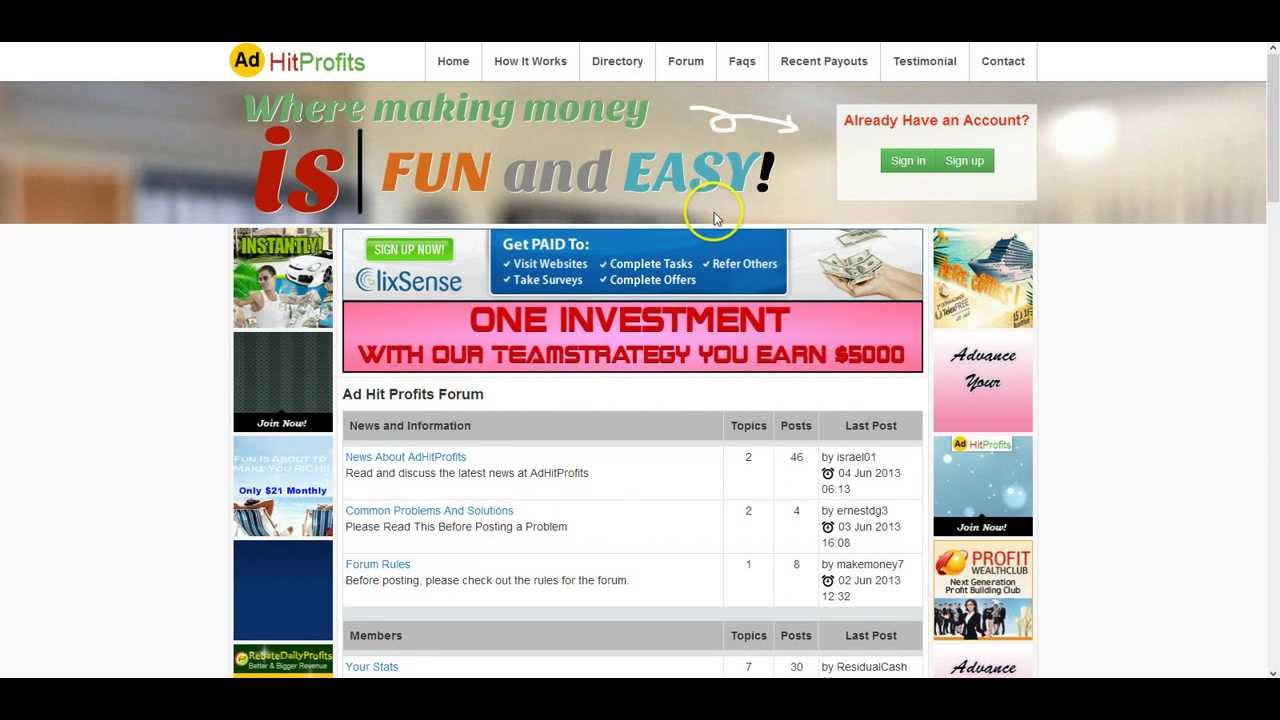 AdHitProfits.com EXPLOSIVE GROWTH - Join NOW CLICK LINK BELOW - AdHitProfits Review Alexa