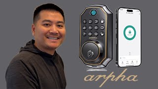 How To Install a Smart Lock | Arpha Fingerprint Keyless Entry Door Lock screenshot 4