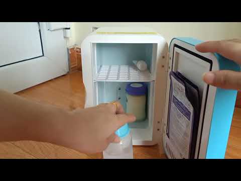 Video Review tủ lạnh mini 6l Hyundai giá rẻ hàng order china... - youtube