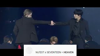 뉴이스트×세븐틴_헤븐_댓글모음