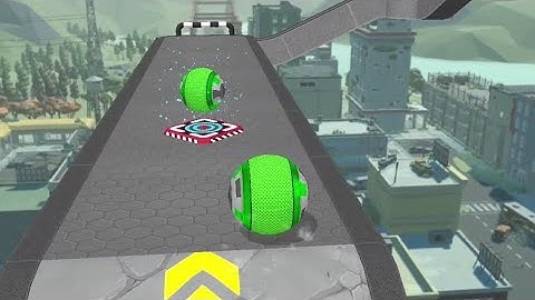 Rolling Ball Sky Escape - Level 66 Gameplay Tutorial (iOS,Android)