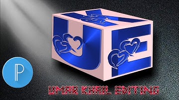 New unique desighn Logo cube shape [pixellab editing ]