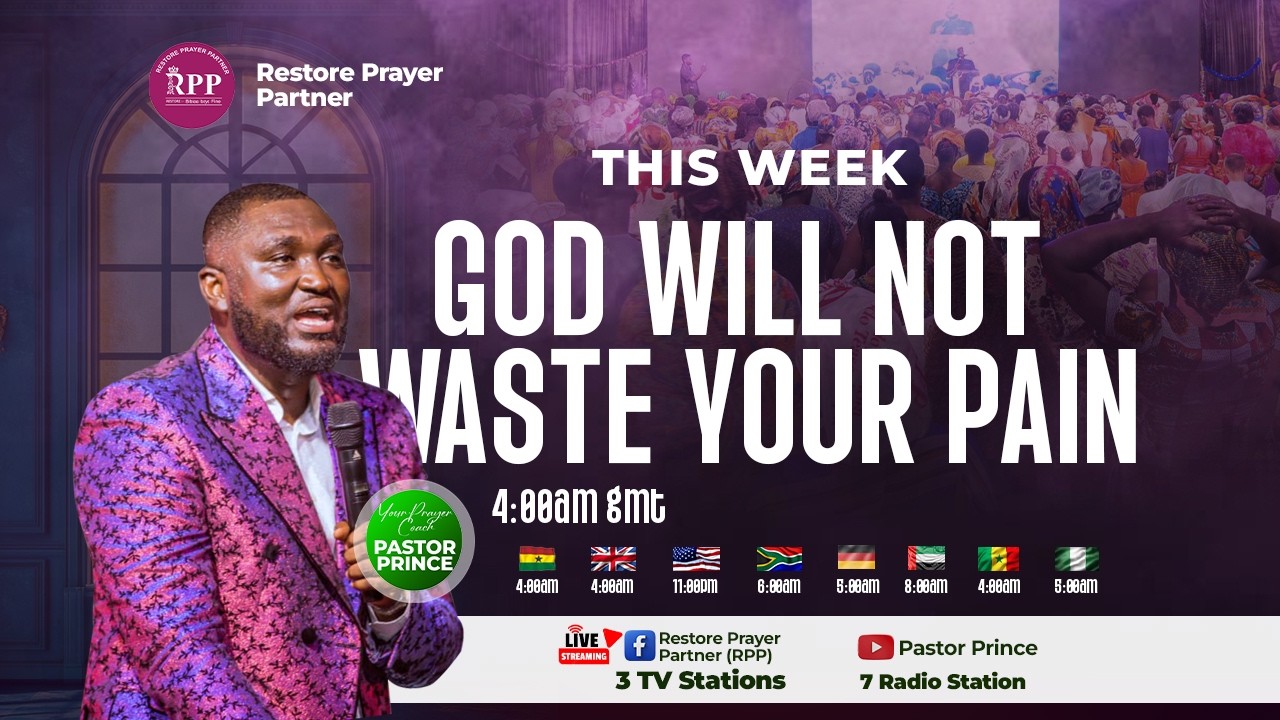 🔴 LIVE | RESTORE PRAYER PARTNER -  GOD WILL NOT WASTE YOUR PAIN - 26TH FEB. 2026