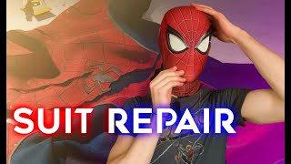 FIXING my New Spider Suit. Basic Repairs