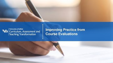 Instructional Insights Video Series | Improving Practice from Course Evaluations