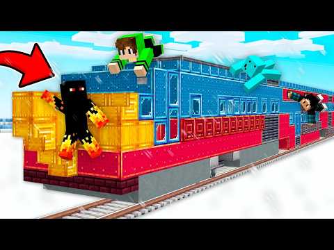 I Went on the Biggest TRAIN Journey in the SNOW 1