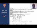 Advanced Algebra and Calculus Unit 1 Session 1