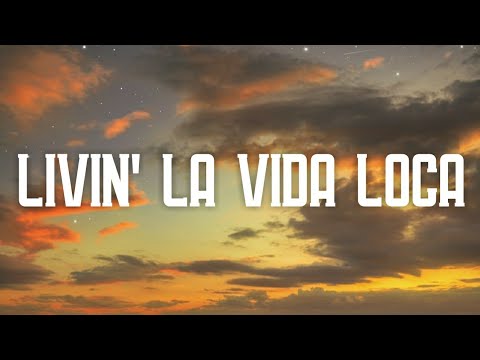 Ricky Martin - Livin' La Vida Loca (Lyrics)