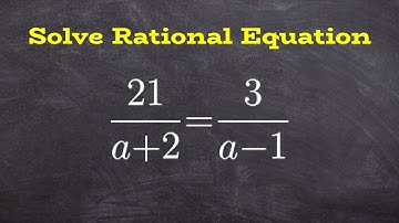 Solve the Rational Equation Identify any Extraneous Solutions