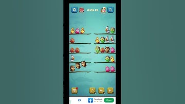 Bird Sort Puzzle_Level 20 #puzzle_daddy