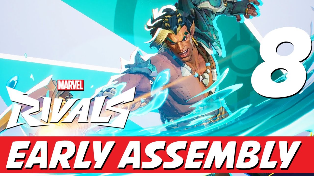 [8] Early Assembly (Let’s Play Marvel Rivals (Closed Beta) w/ GaLm ...