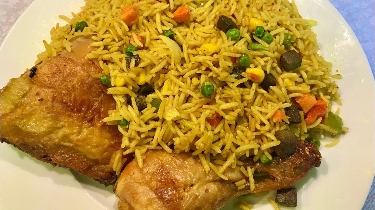 How to prepare the best Nigerian Fried Rice delicious Fried Rice