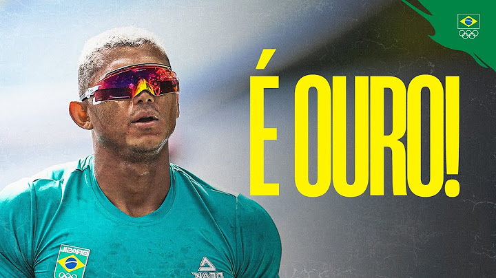 Momento do pódio: Isaquias Queiroz é campeão brasileiro do C1 500m